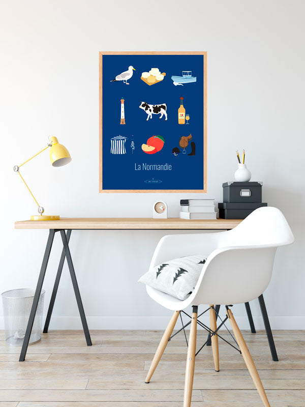 Normandie - Illustrations Murales